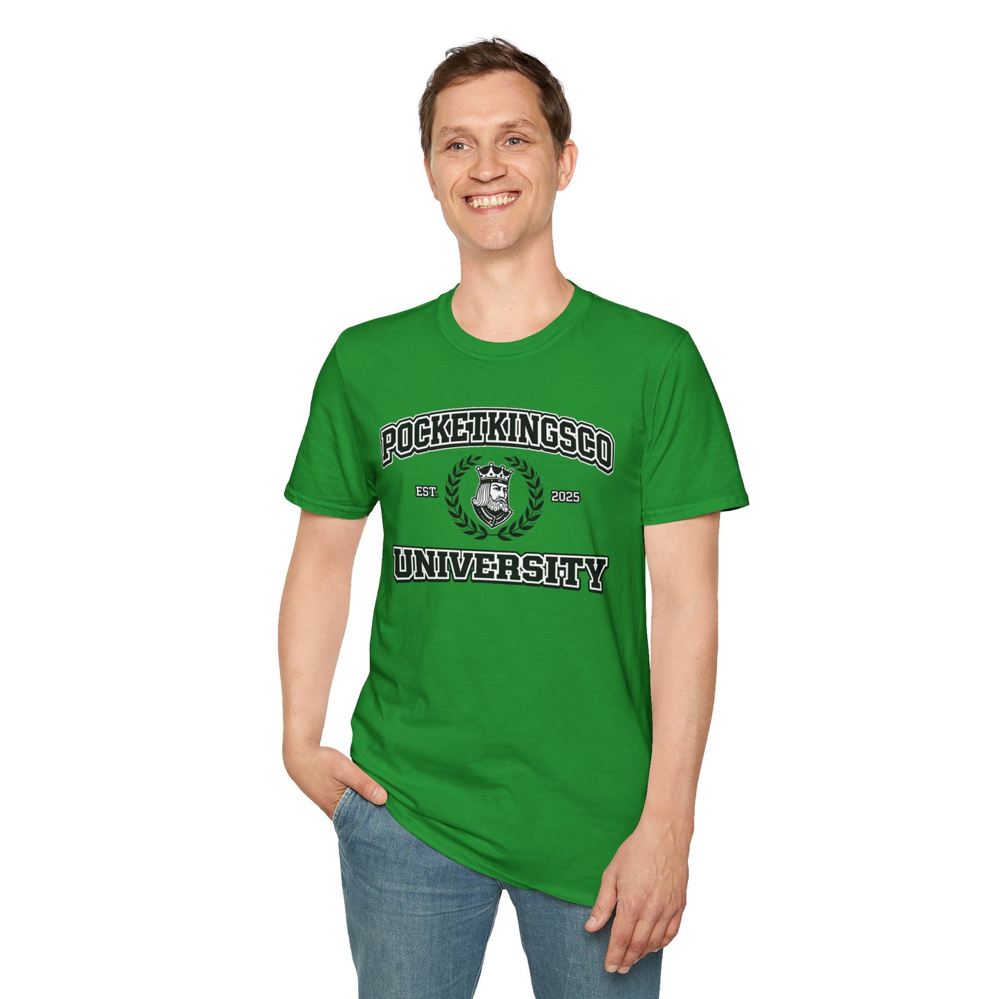 PocketKingsCo University Shirt — Classic College Edition