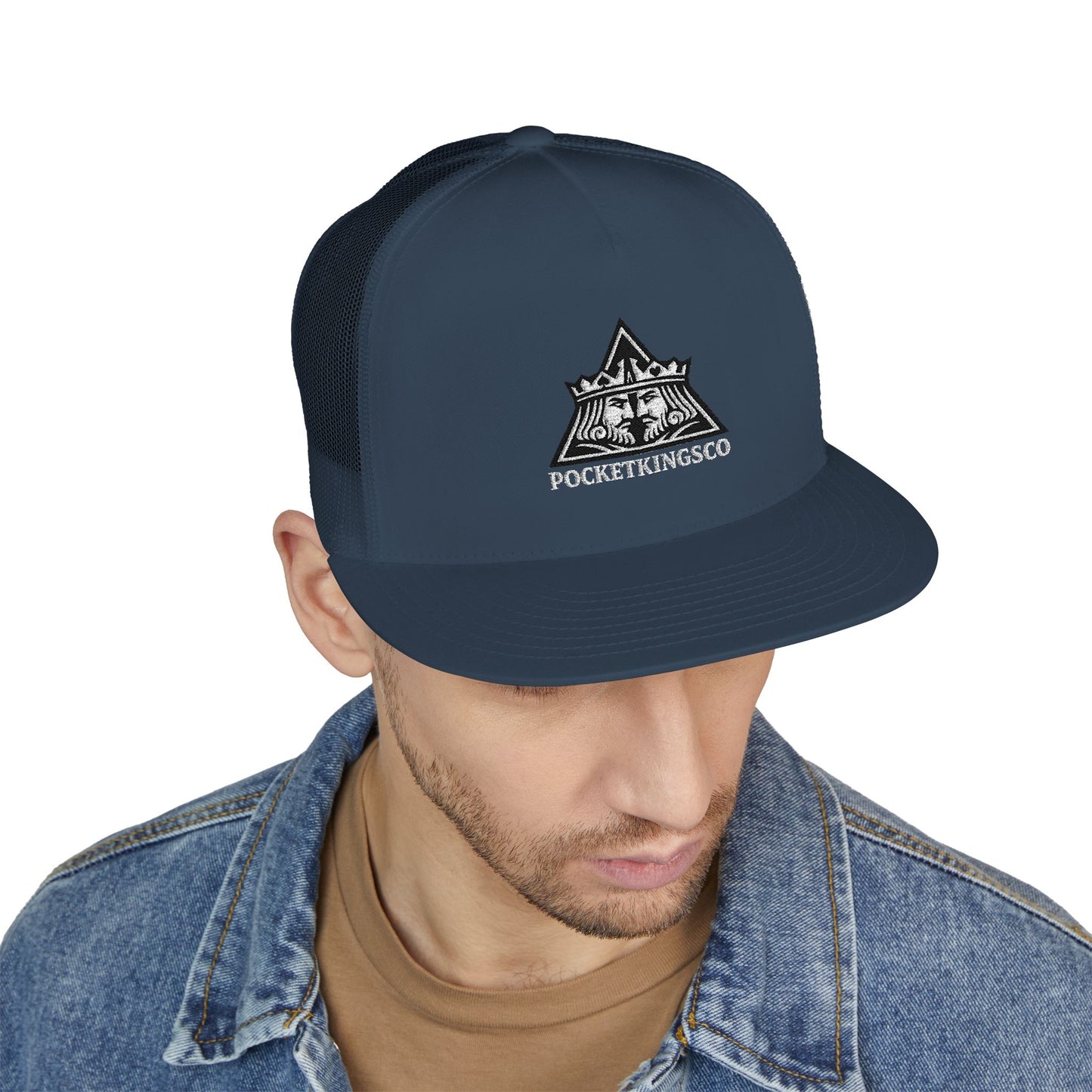 All-Seeing King Trucker Cap – PocketKingsCo Poker Hat