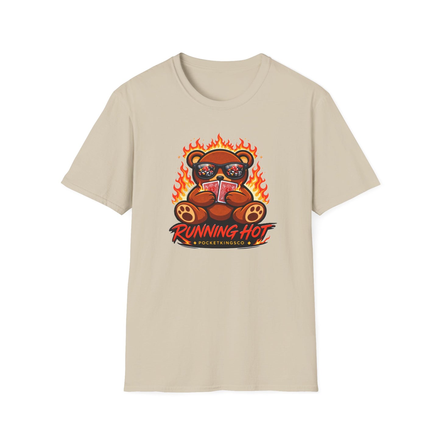 RUNNING HOT Teddy Special Edition | PocketKingsCo Poker Shirt