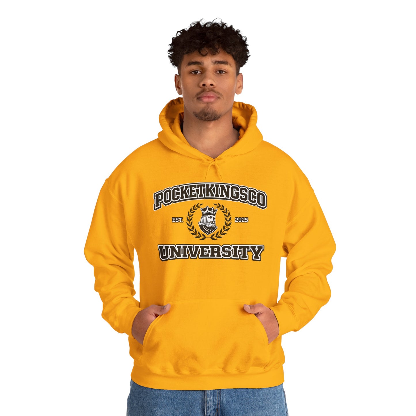 PocketKingsCo University Hoodie — Classic College Edition