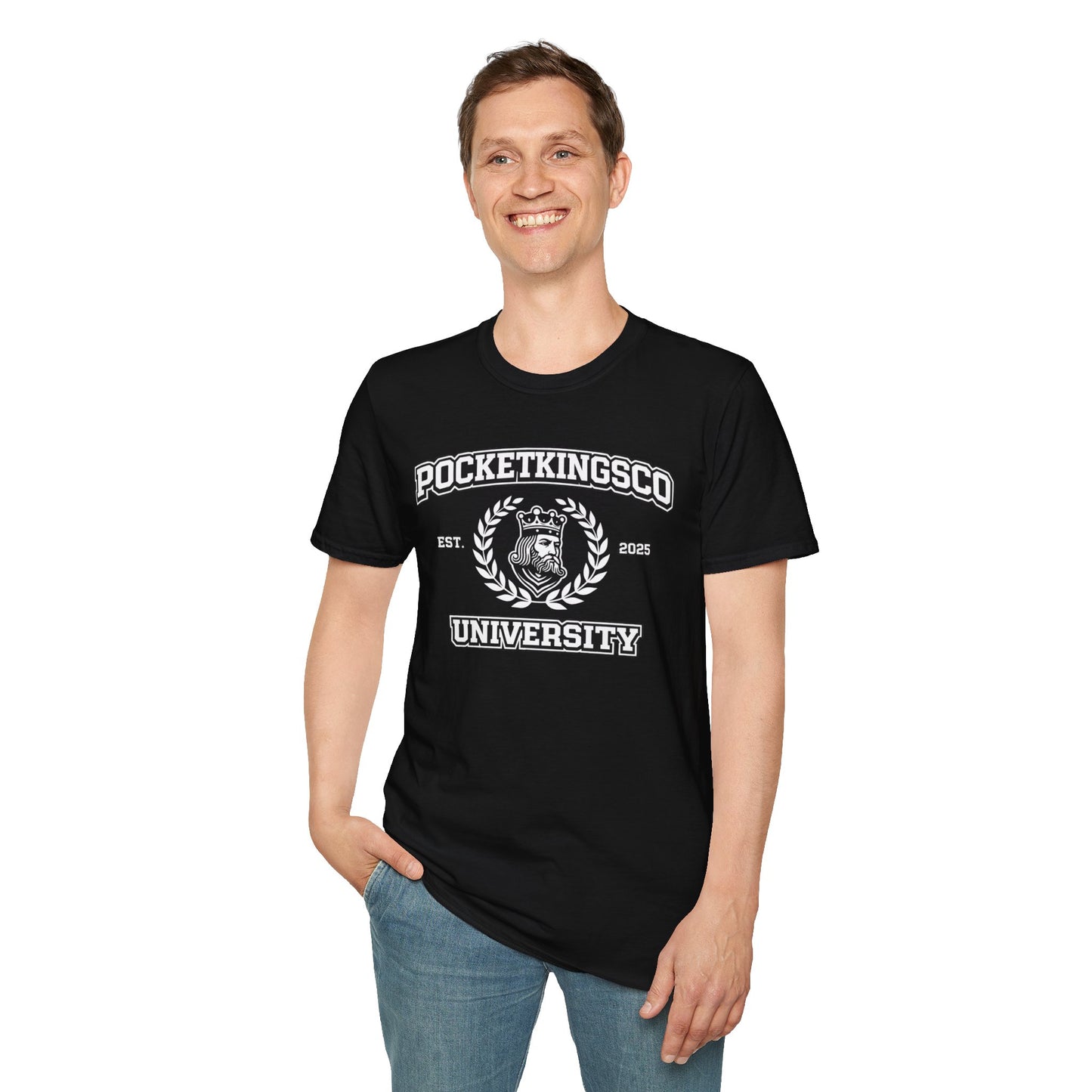 PocketKingsCo University Shirt — Classic College Edition