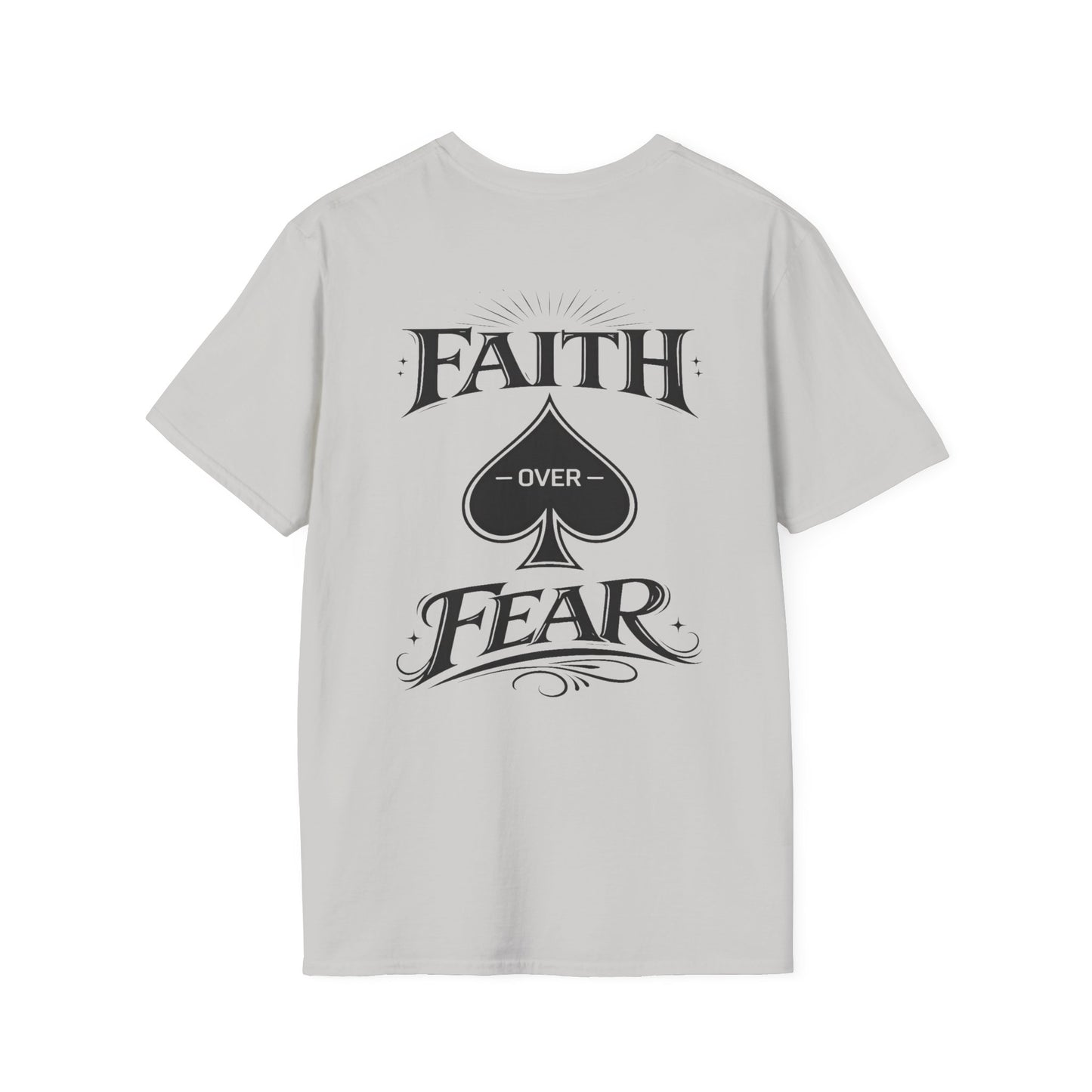 Faith Over Fear– PocketKingsCo Poker Lifestyle T-Shirt