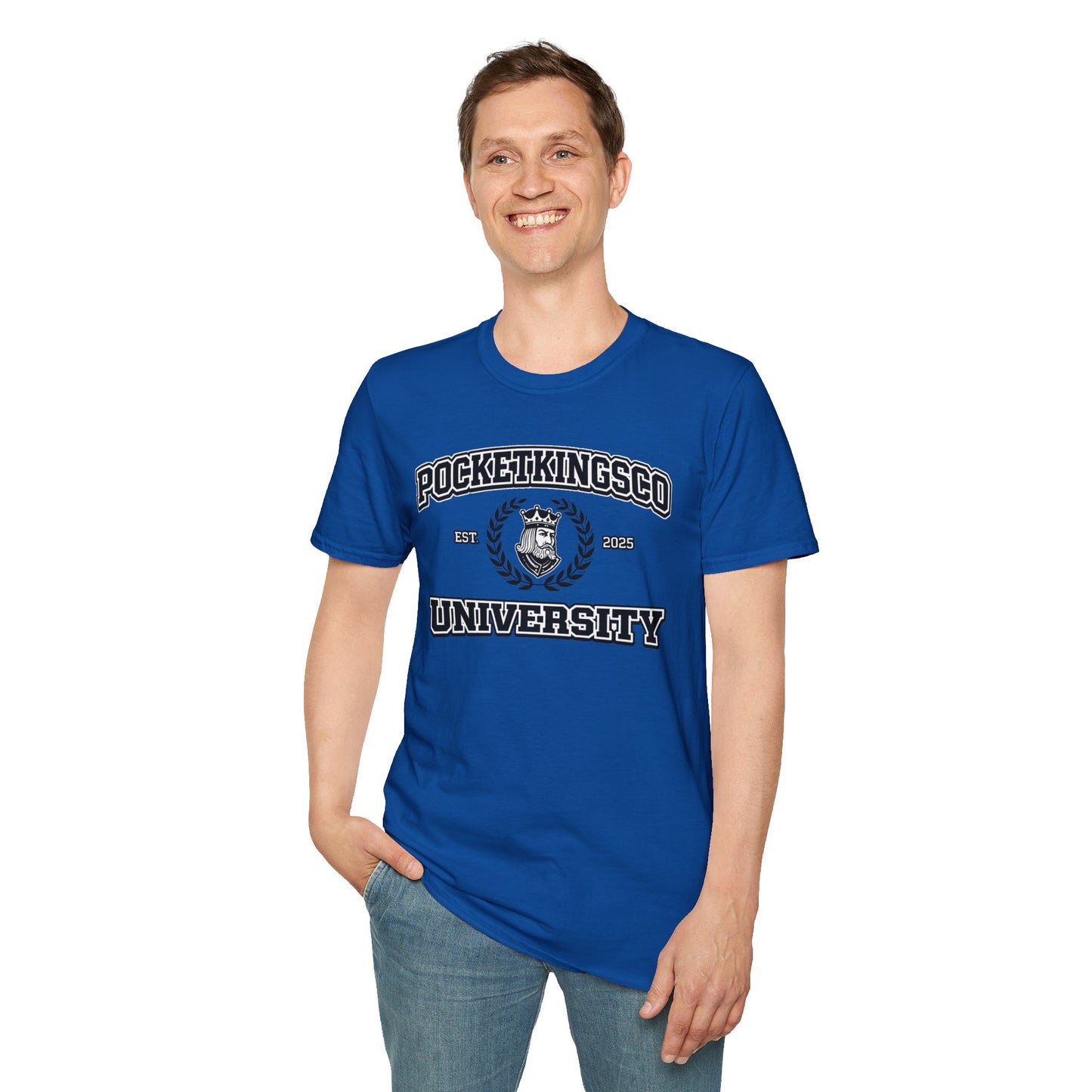 PocketKingsCo University Shirt — Classic College Edition