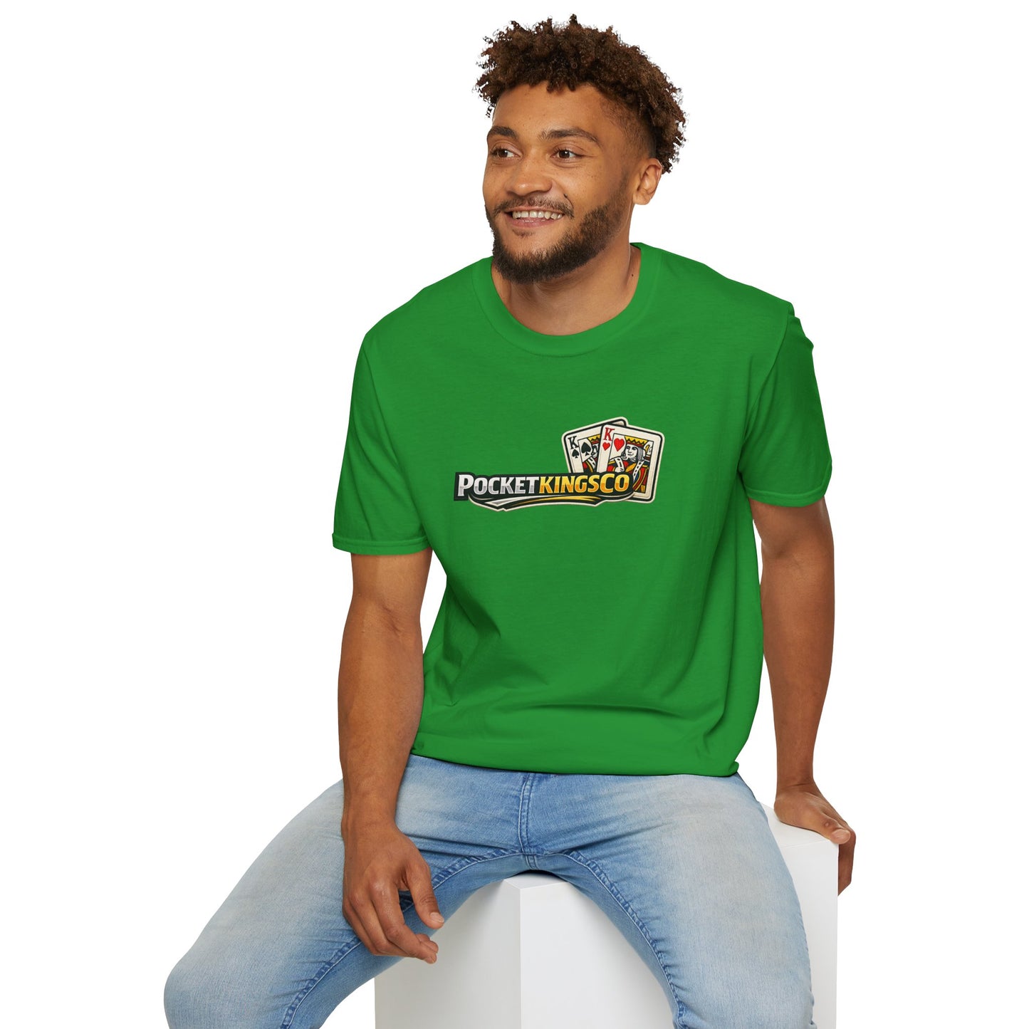 PocketKingsCo Premium Logo T-Shirt – Pocket Kings Poker Tee