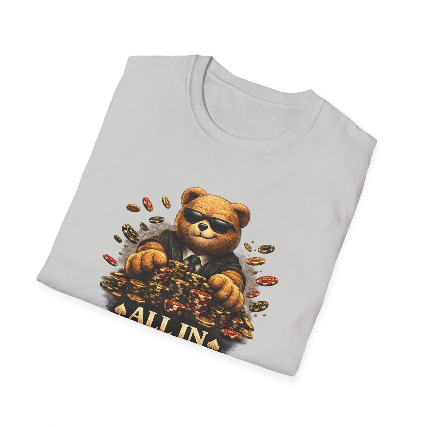 All-In Teddy Poker T-Shirt – PocketKingsCo