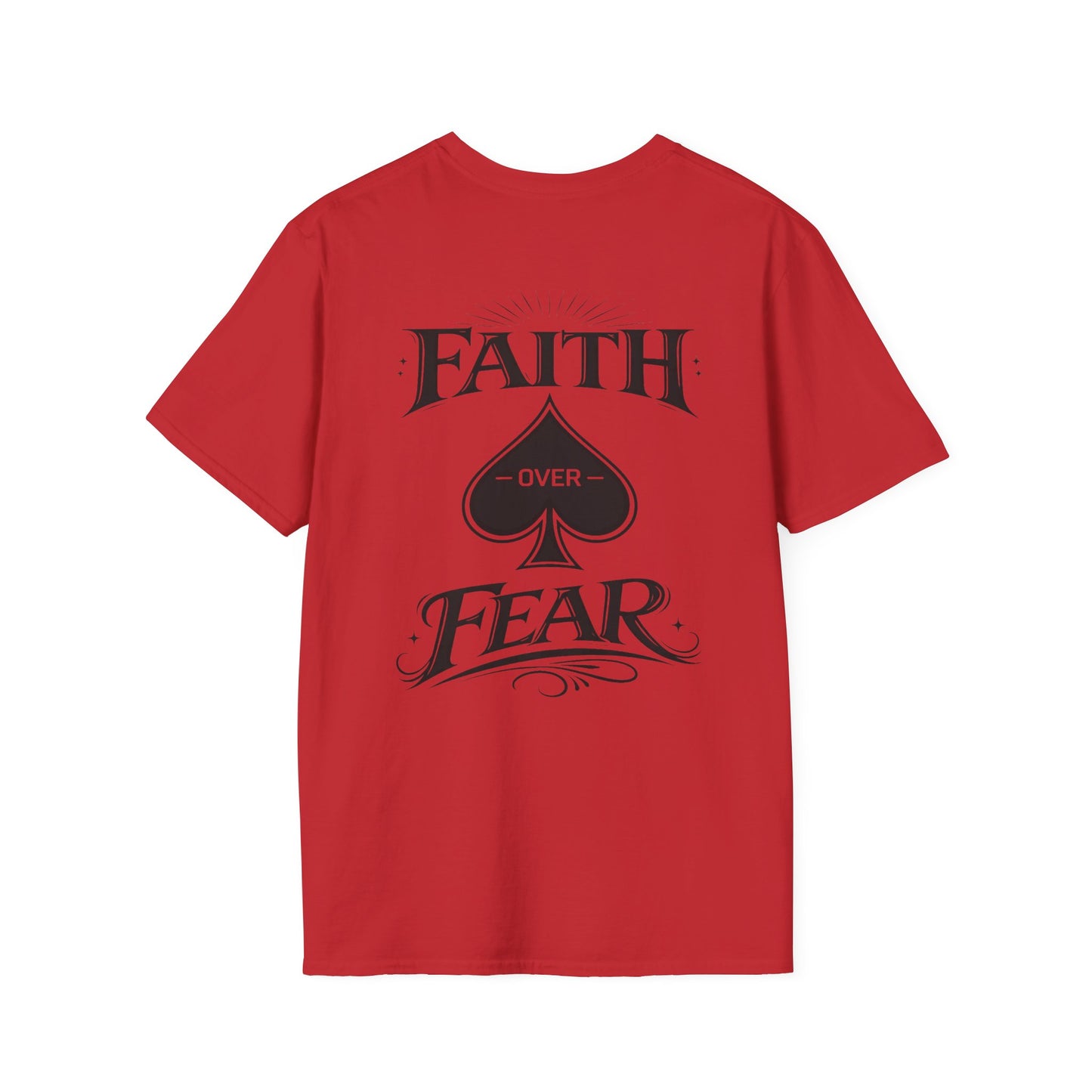 Faith Over Fear– PocketKingsCo Poker Lifestyle T-Shirt