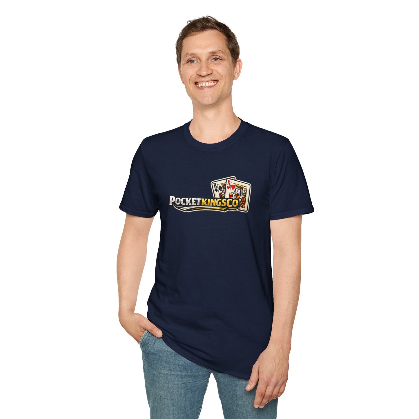 PocketKingsCo Premium Logo T-Shirt – Pocket Kings Poker Tee