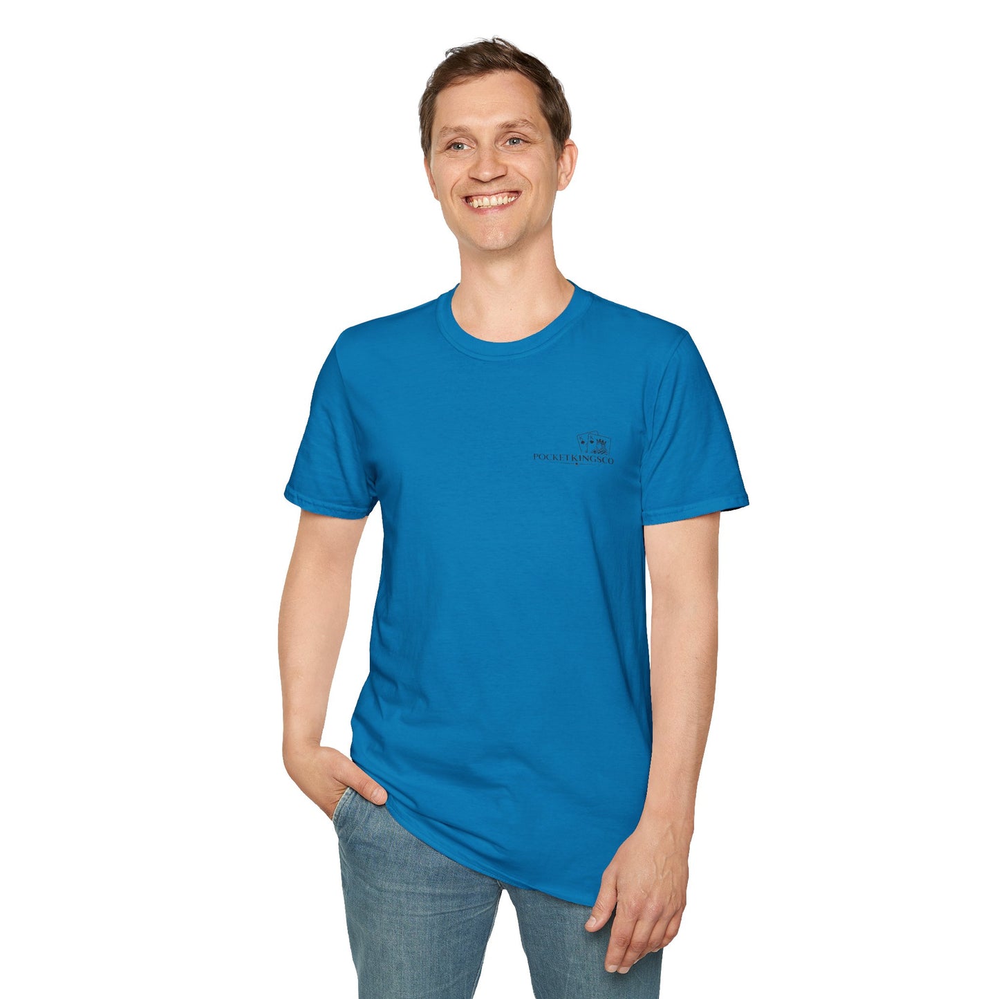 PocketKingsCo Signature Poker T-Shirt – Pocket Kings Logo Tee