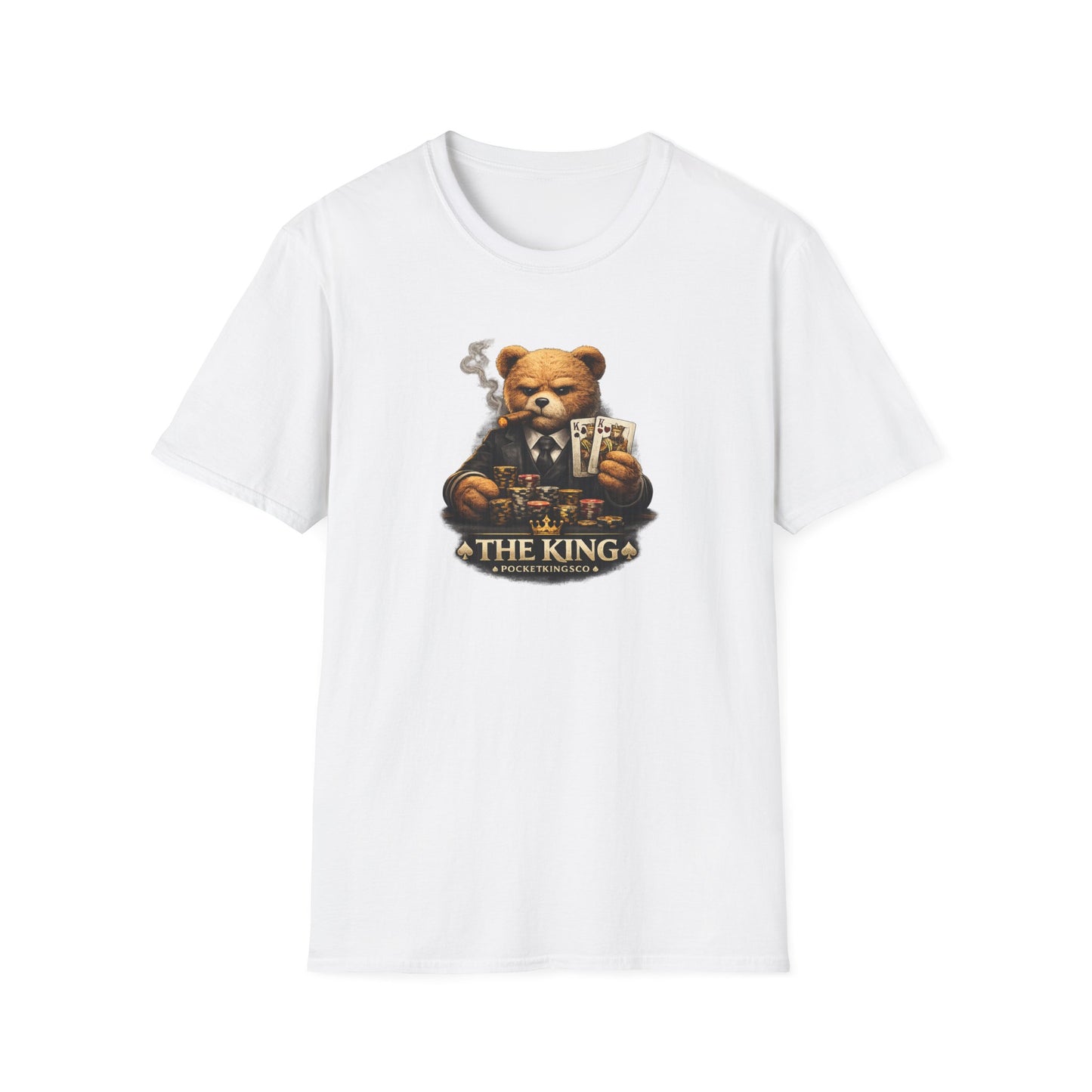 The King Poker Teddy T-Shirt – PocketKingsCo