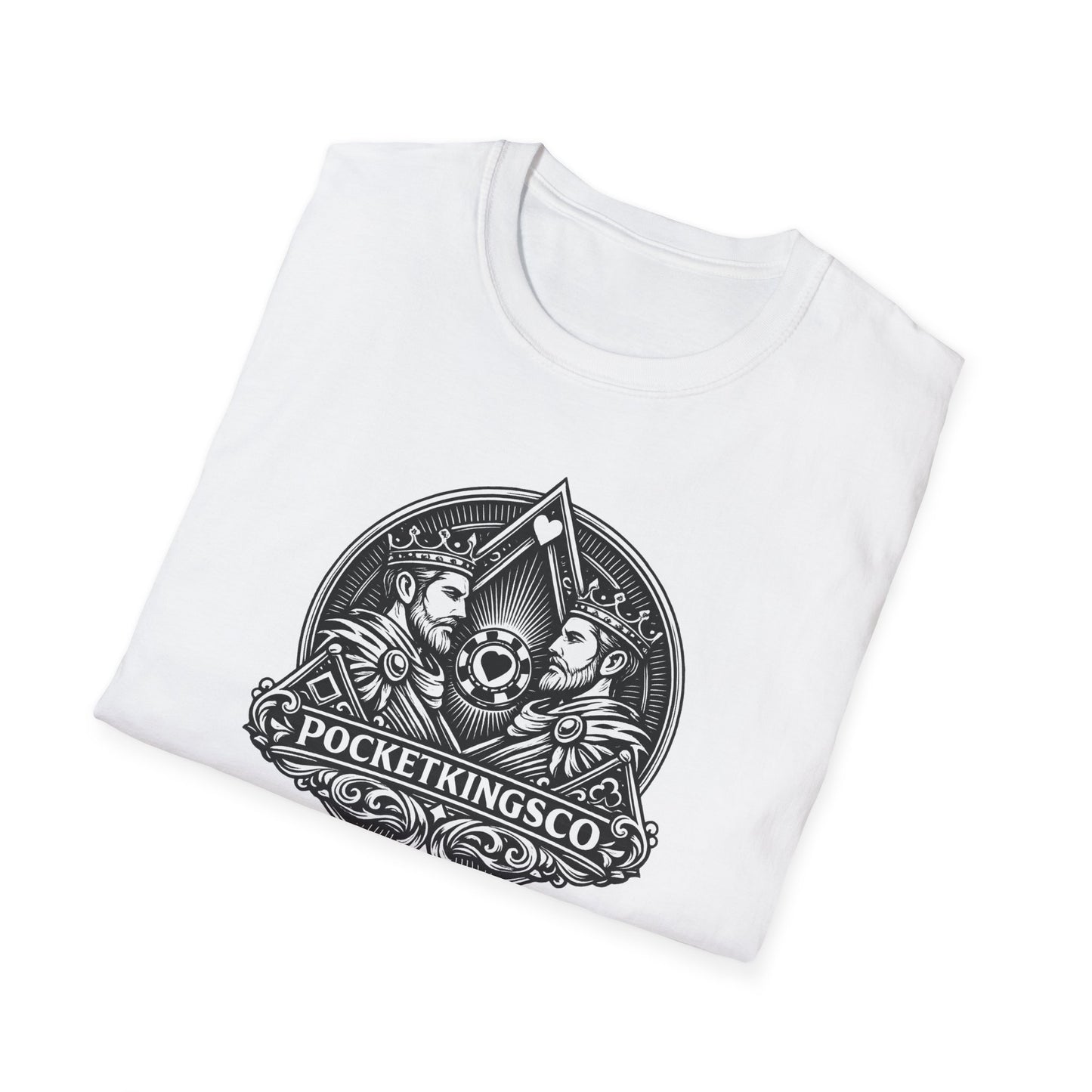 Royal Kings Emblem T-Shirt – PocketKingsCo Premium Poker Tee