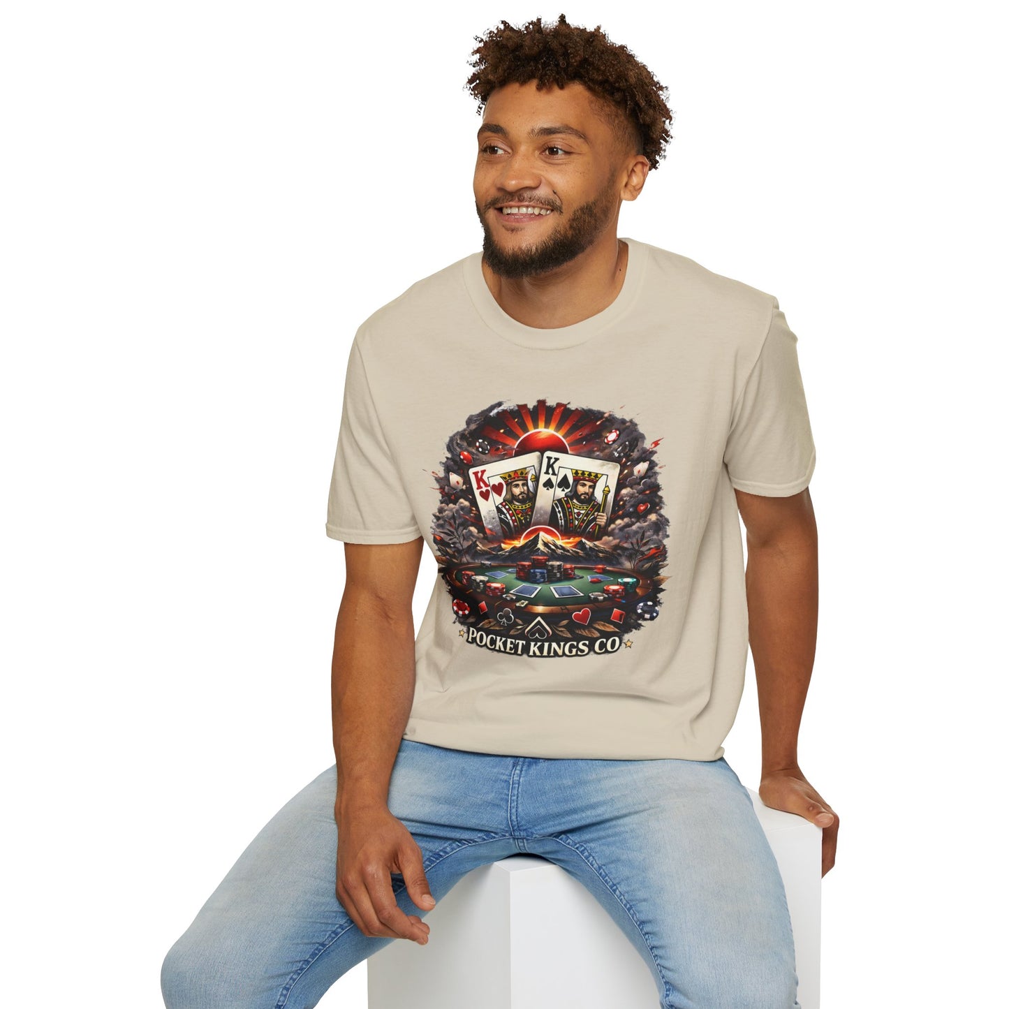Rising Kings Hoodie | PocketKingsCo Sunrise Graphic