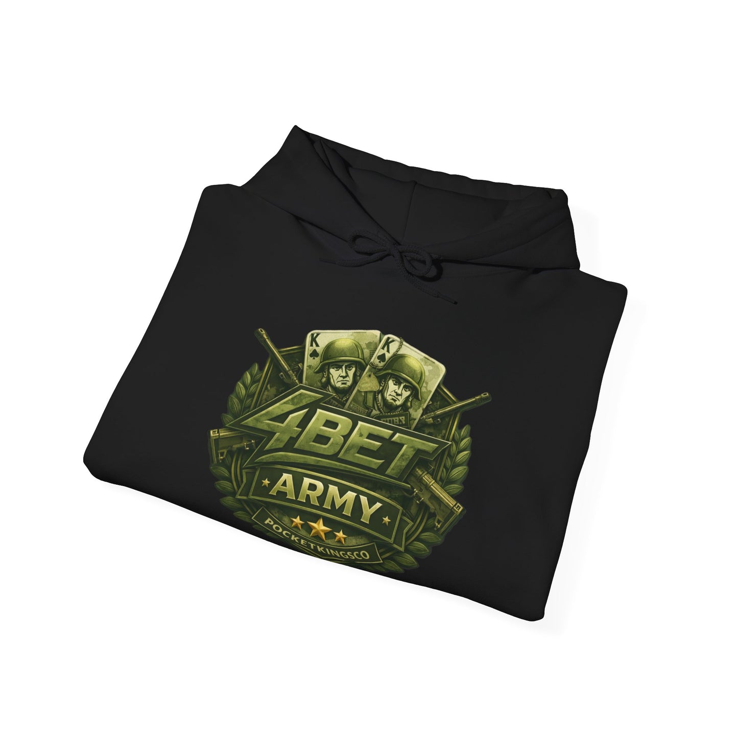 4Bet Army Hoodie – PocketKingsCo Poker