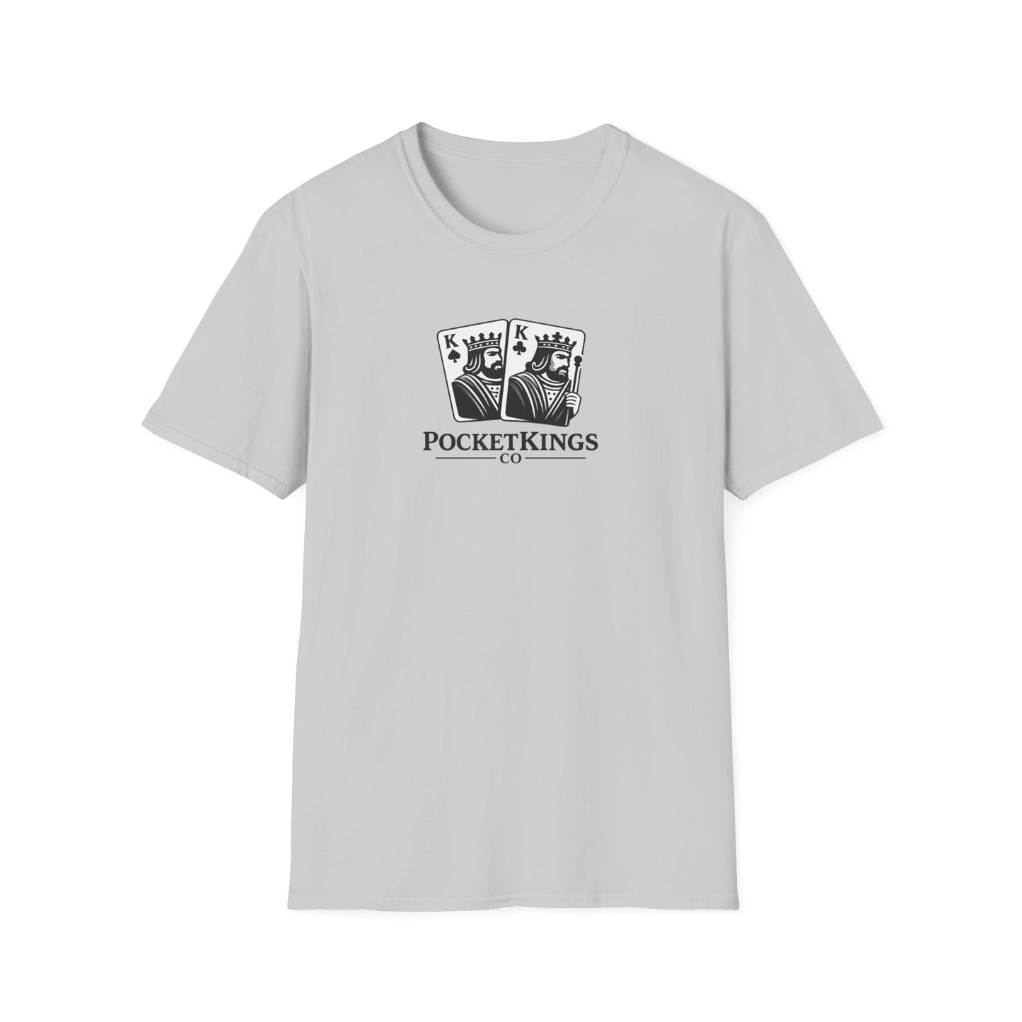 Classic Pocket Kings Logo T-Shirt – PocketKingsCo Signature Poker Tee