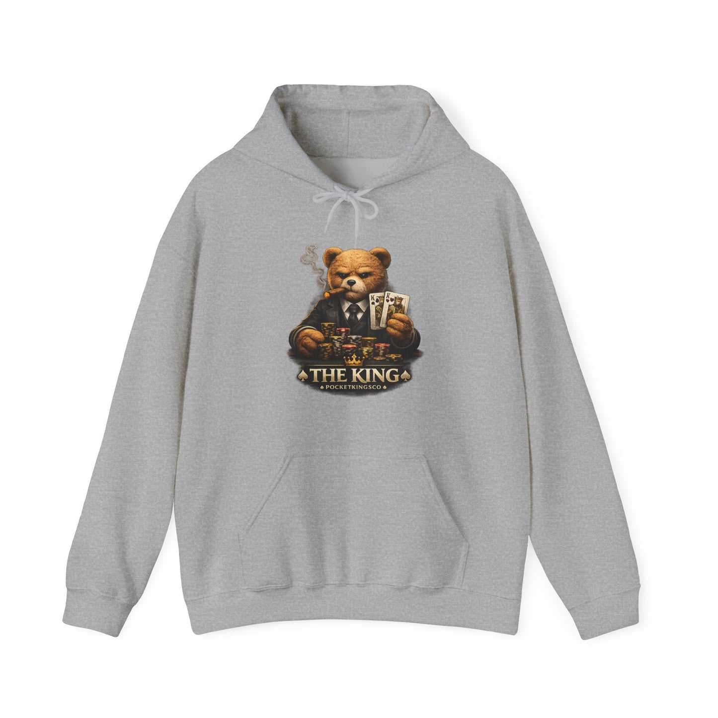 The King Teddy Poker Hoodie – PocketKingsCo