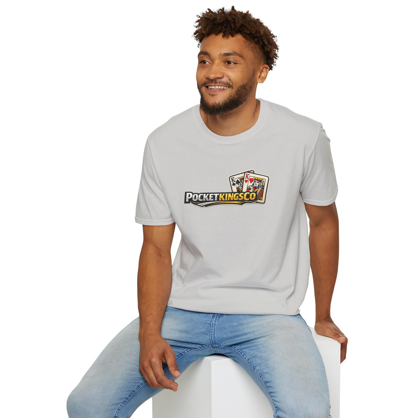 PocketKingsCo Premium Logo T-Shirt – Pocket Kings Poker Tee