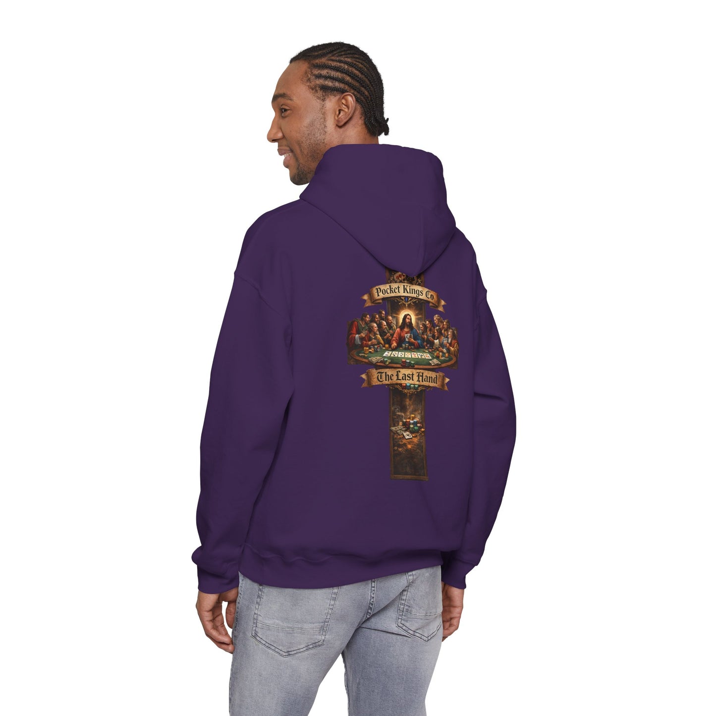 The Last Hand Hoodie – PocketKingsCo Faith Over Fear Edition