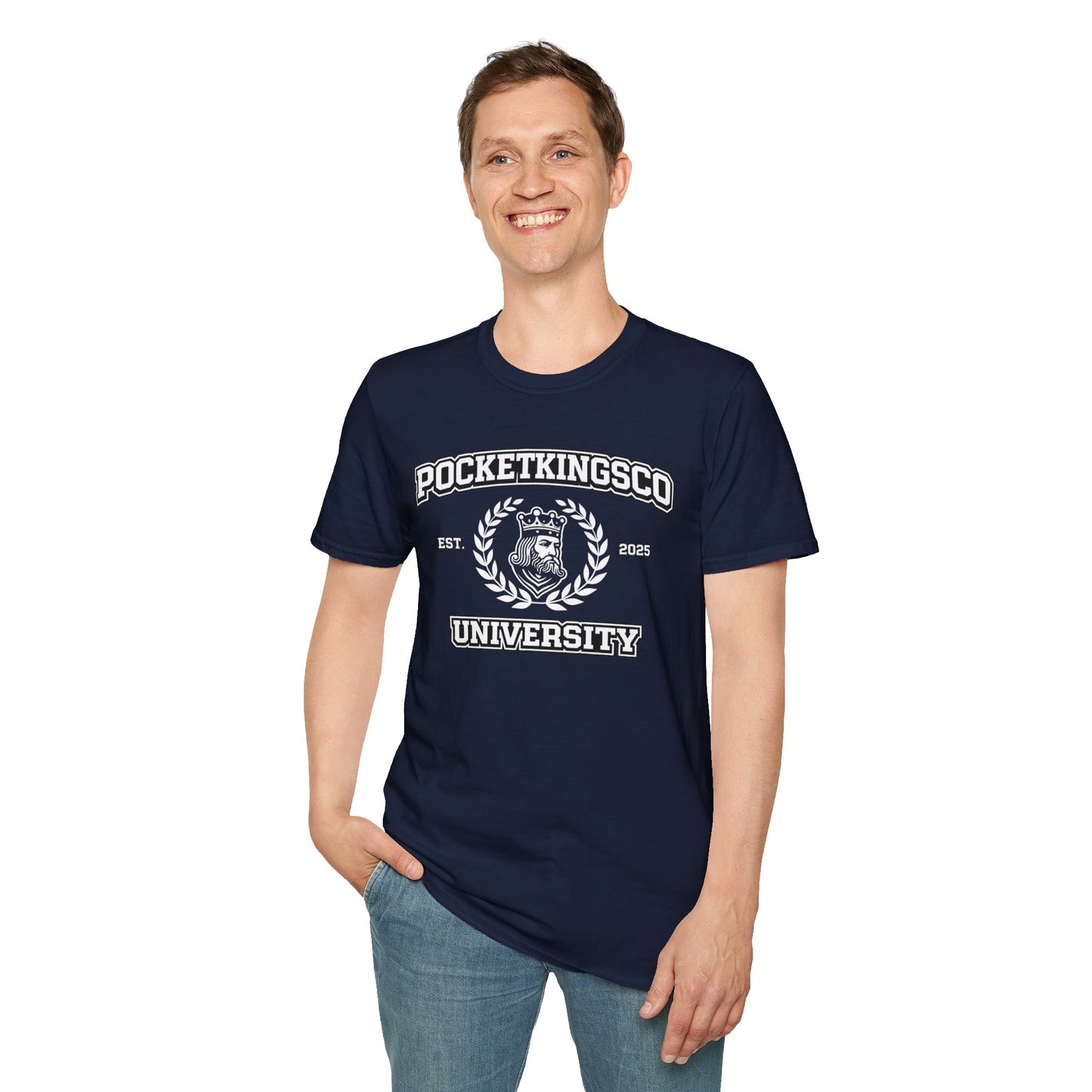 PocketKingsCo University Shirt — Classic College Edition