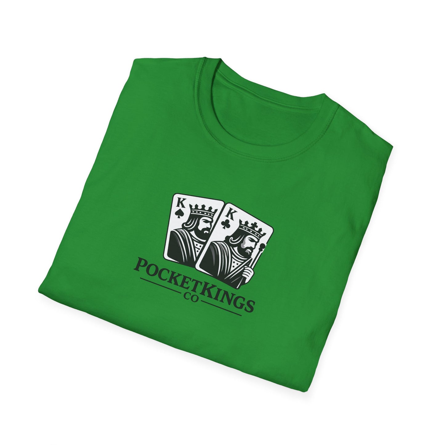 Classic Pocket Kings Logo T-Shirt – PocketKingsCo Signature Poker Tee