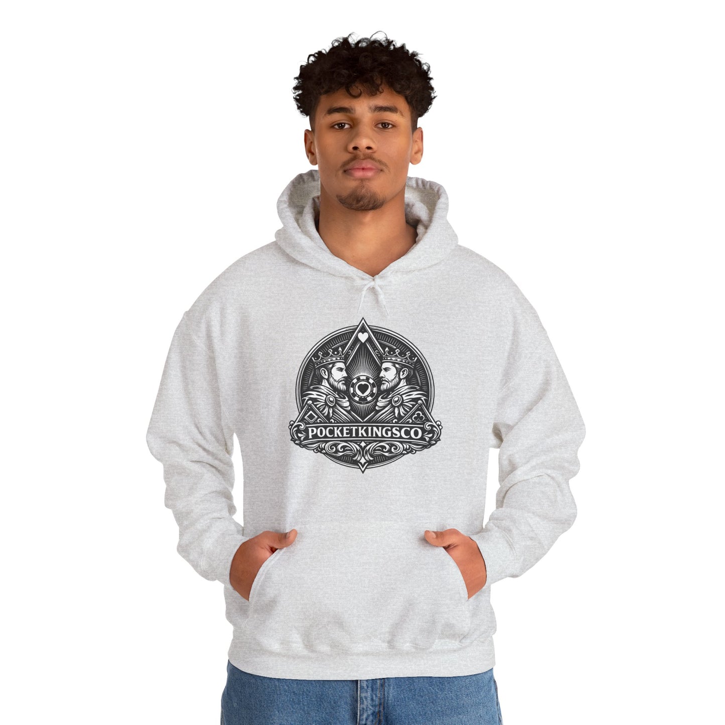 Royal Kings Emblem Hoodie – PocketKingsCo Premium Poker Hoodie