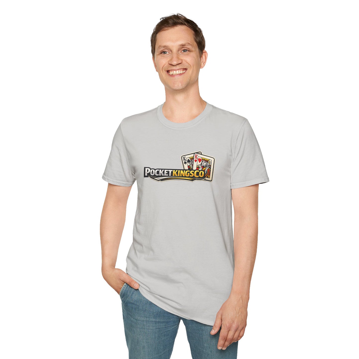 PocketKingsCo Premium Logo T-Shirt – Pocket Kings Poker Tee