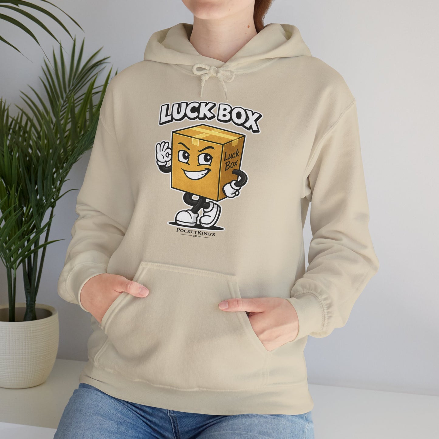 Luck Box Hoodie – PocketKingsCo Graphic Hoodie