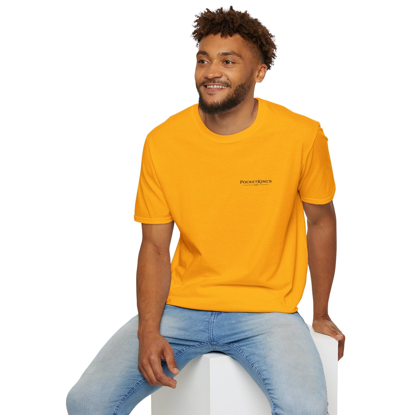 PocketKingsCo Classic Logo T-Shirt – Minimal Poker Lifestyle Tee