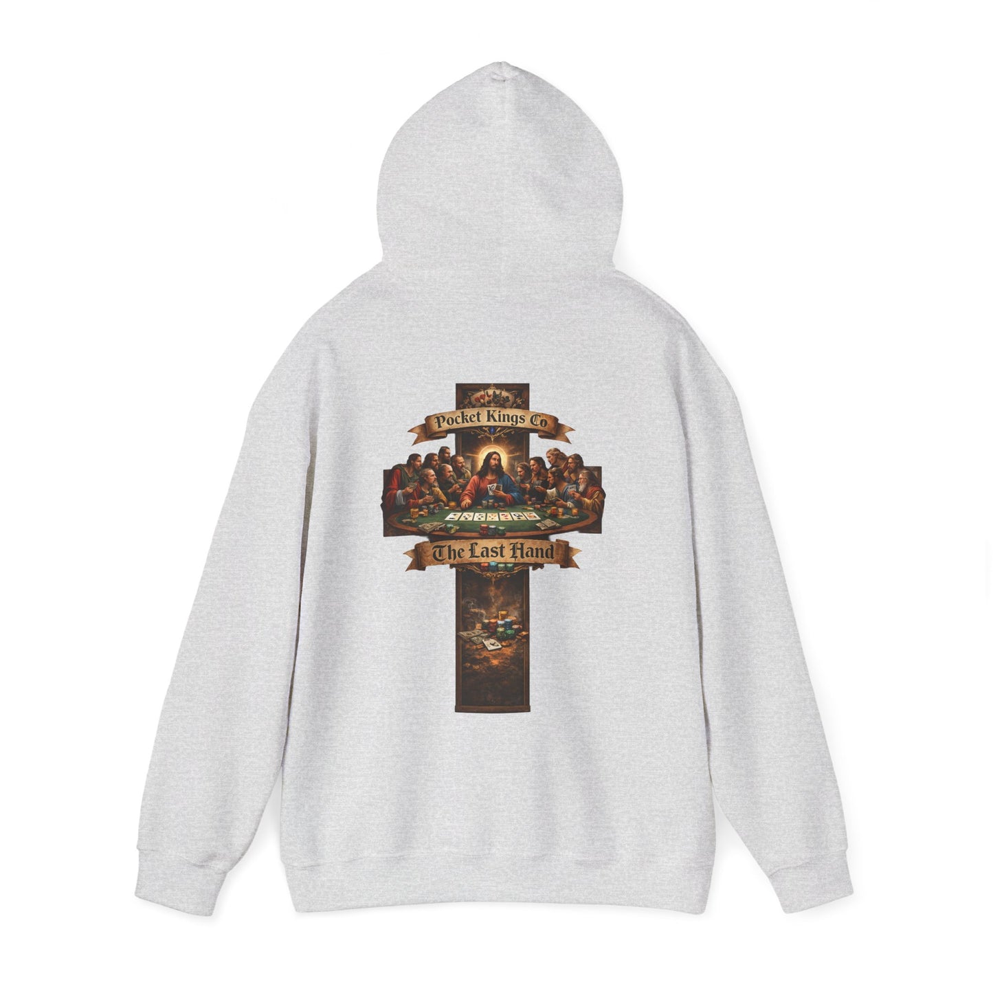 The Last Hand Hoodie – PocketKingsCo Faith Over Fear Edition