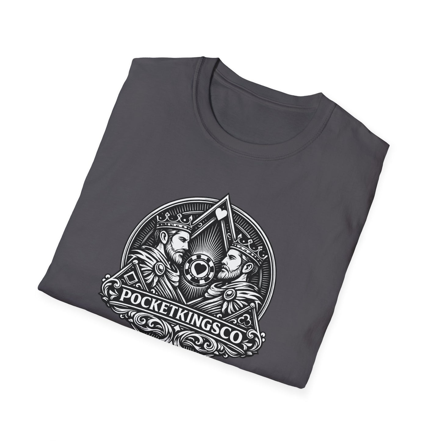 Royal Kings Emblem T-Shirt – PocketKingsCo Premium Poker Tee