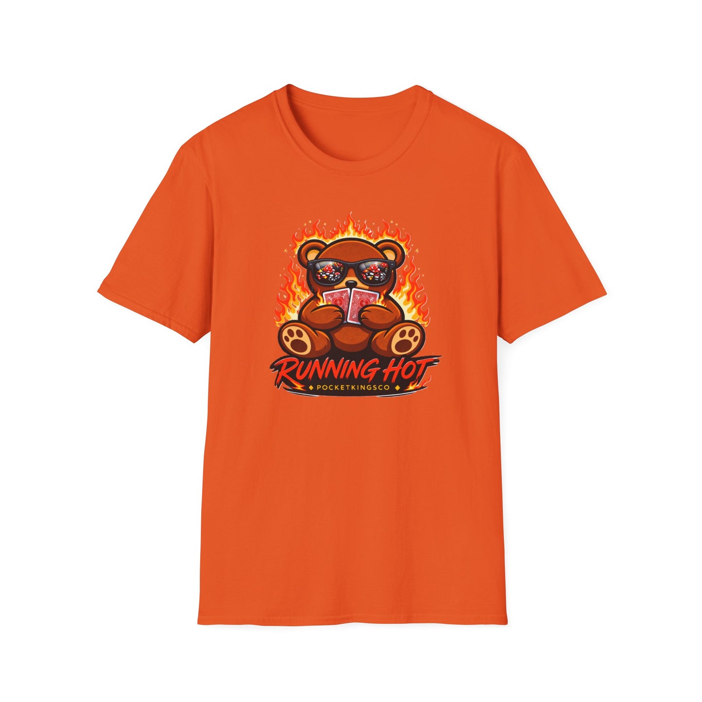 RUNNING HOT Teddy Special Edition | PocketKingsCo Poker Shirt
