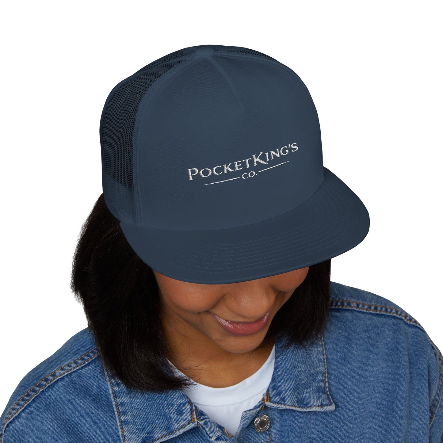 Pocket Kings Classic 5 Mesh Panel Trucker Cap