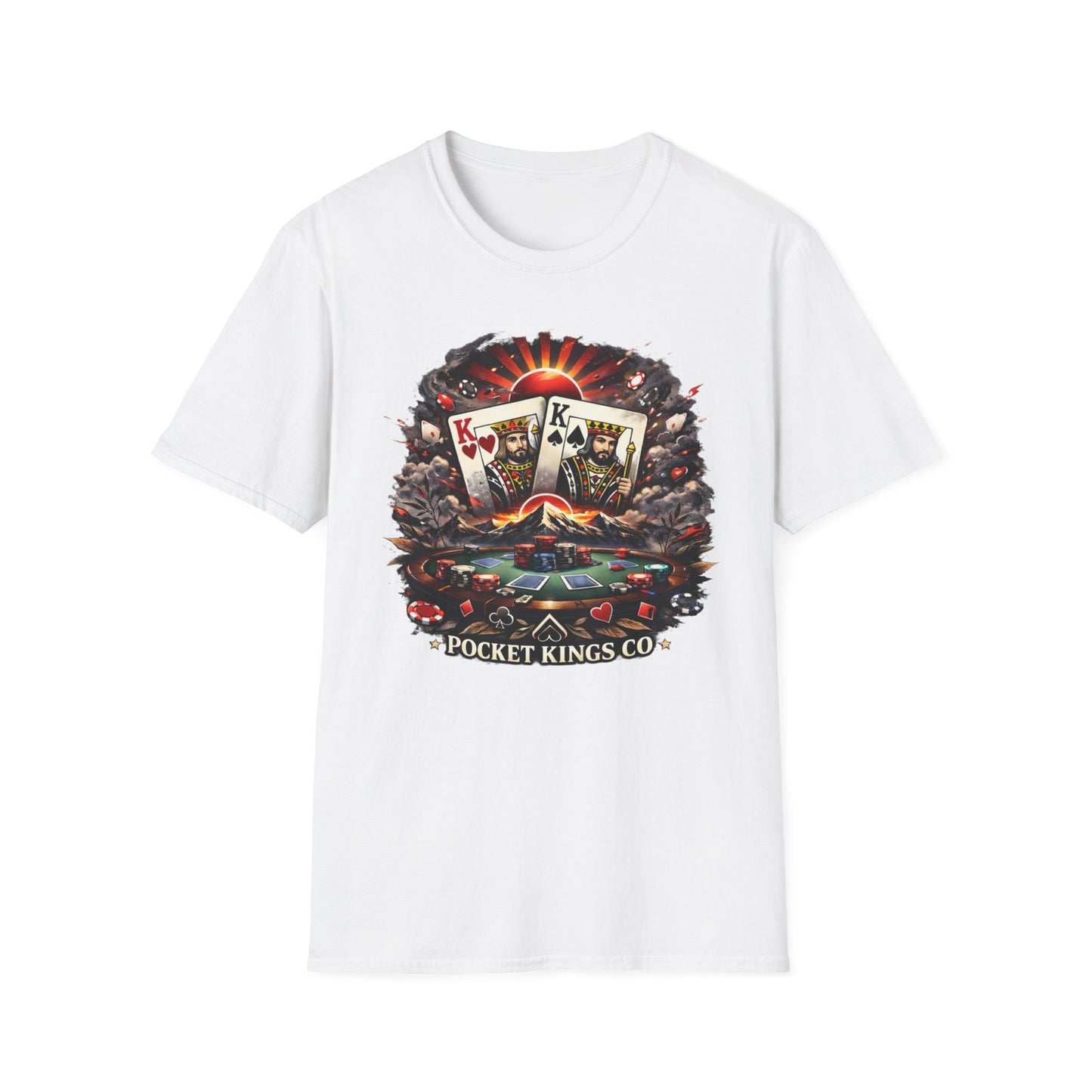 Rising Kings Hoodie | PocketKingsCo Sunrise Graphic