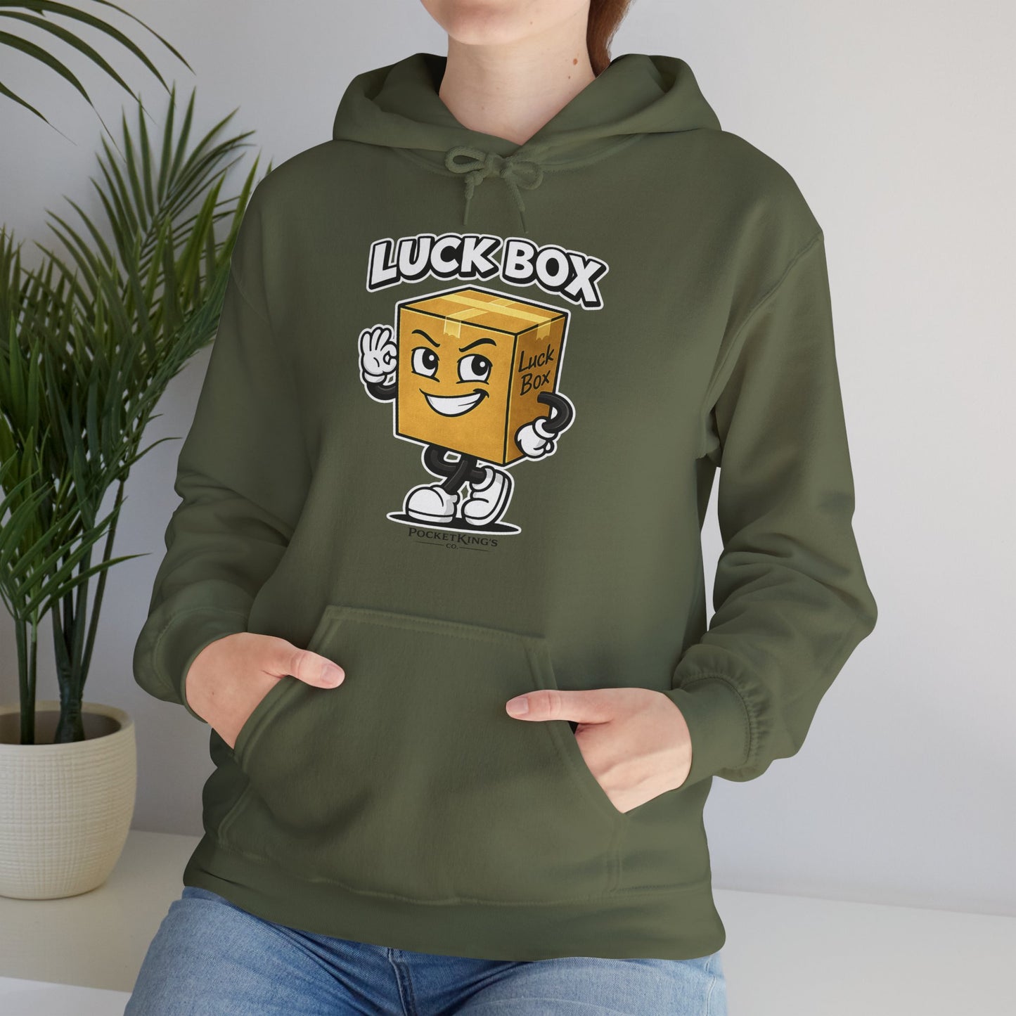 Luck Box Hoodie – PocketKingsCo Graphic Hoodie