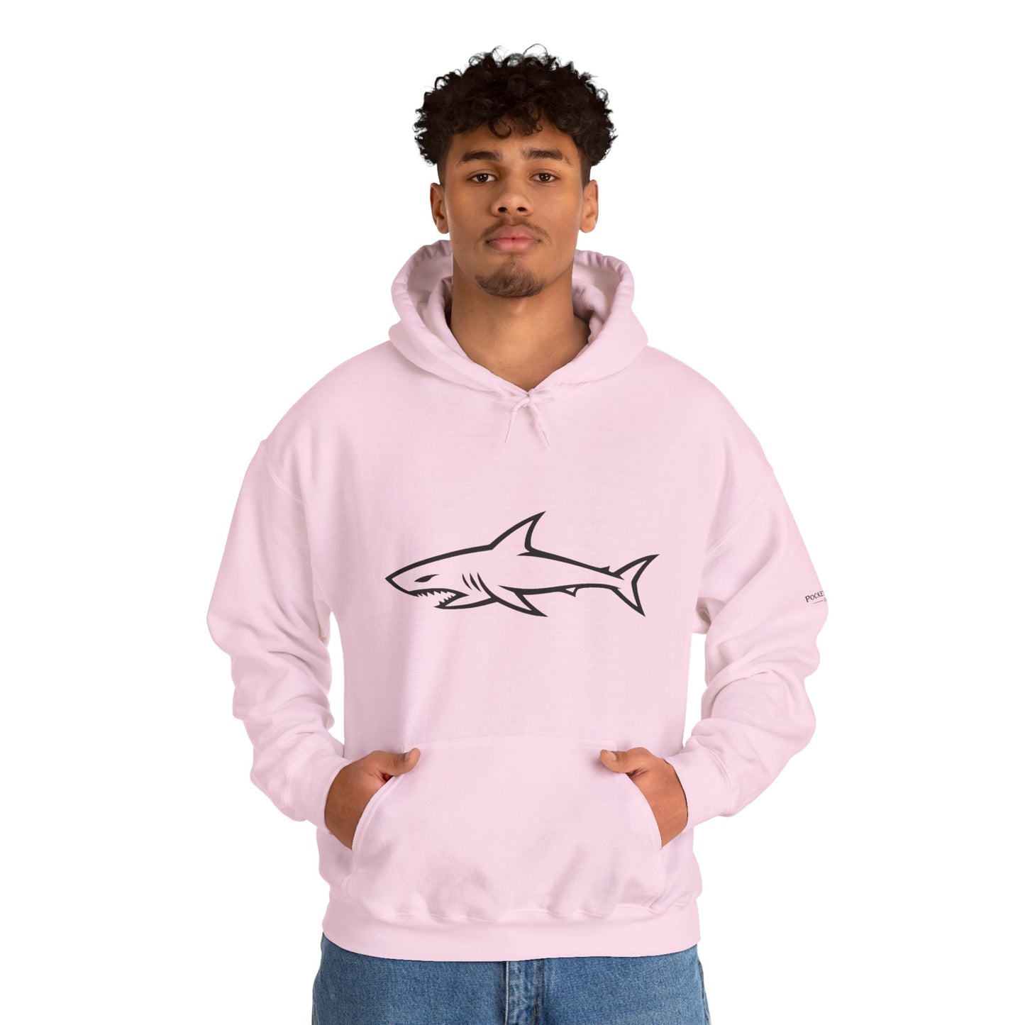 Shark At The Table Hoodie — PocketKingsCo Shark Pullover