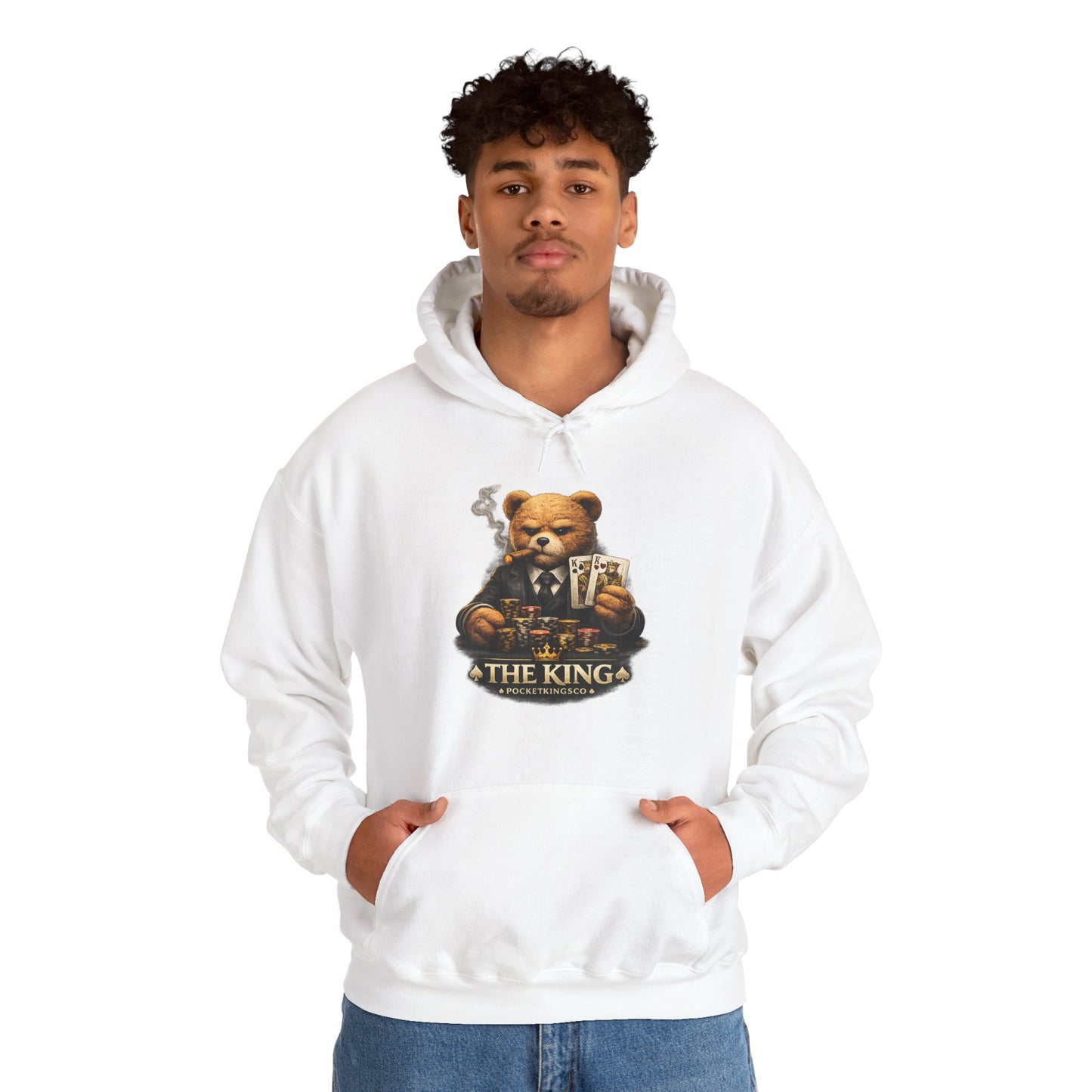 The King Teddy Poker Hoodie – PocketKingsCo