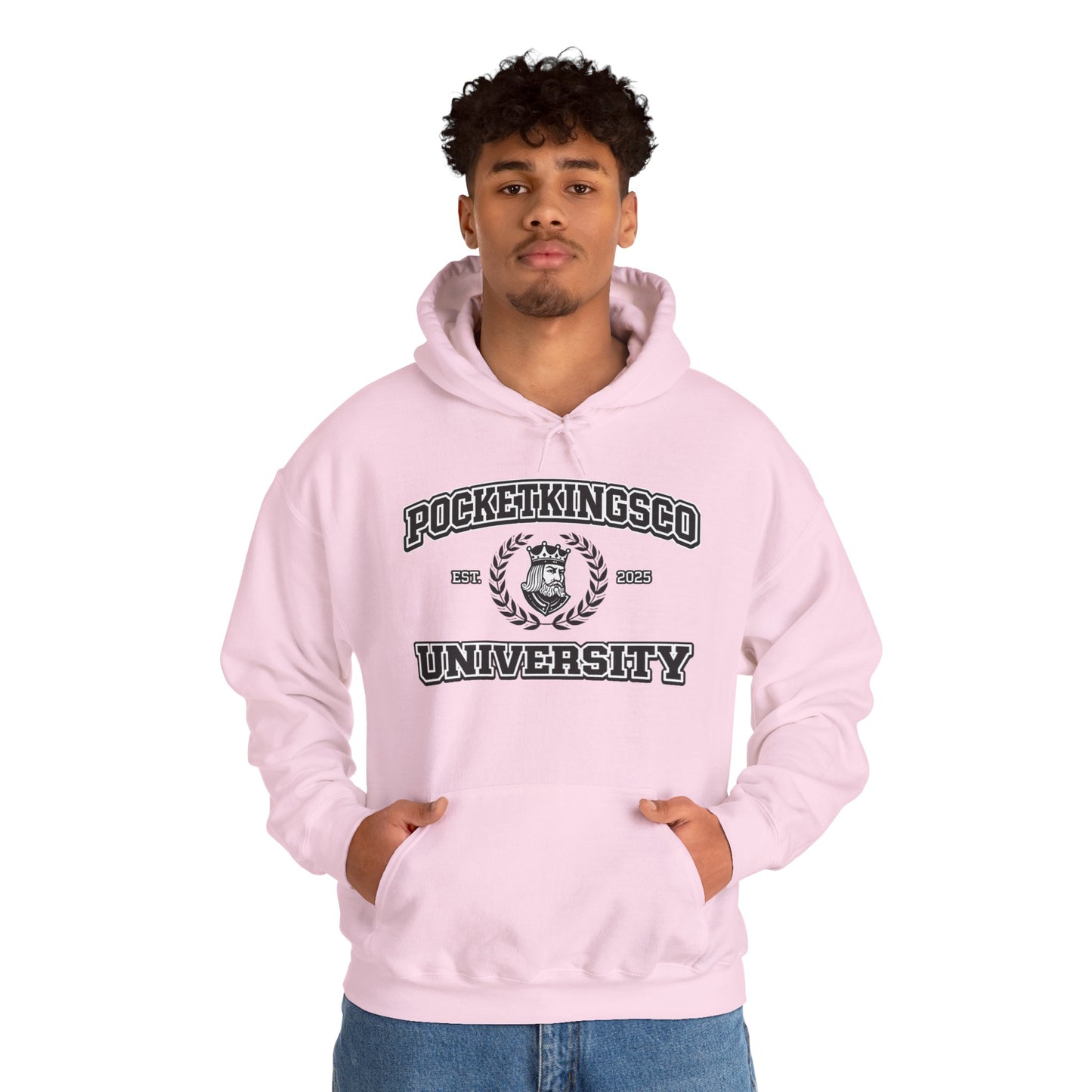 PocketKingsCo University Hoodie — Classic College Edition