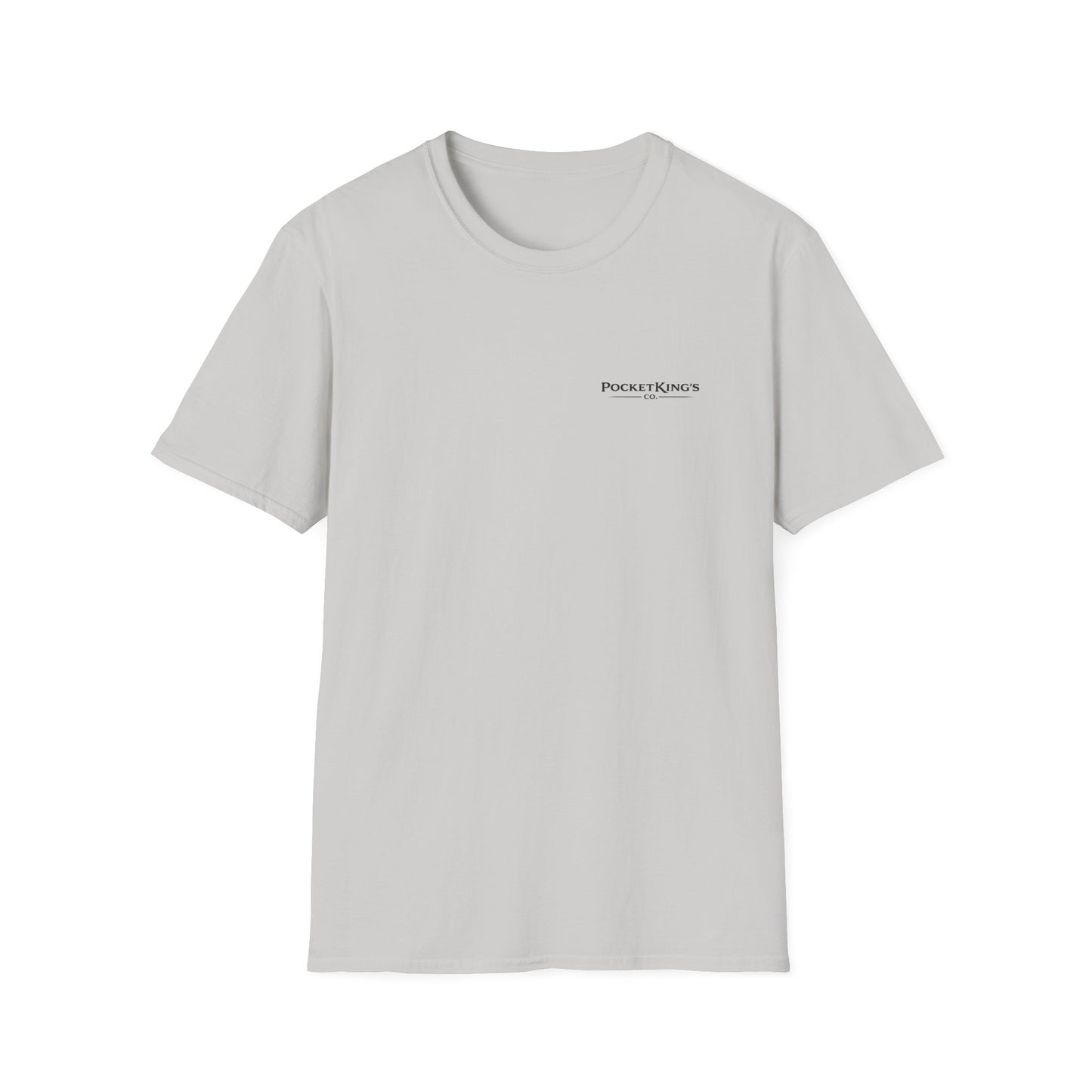 PocketKingsCo Classic Logo T-Shirt – Minimal Poker Lifestyle Tee