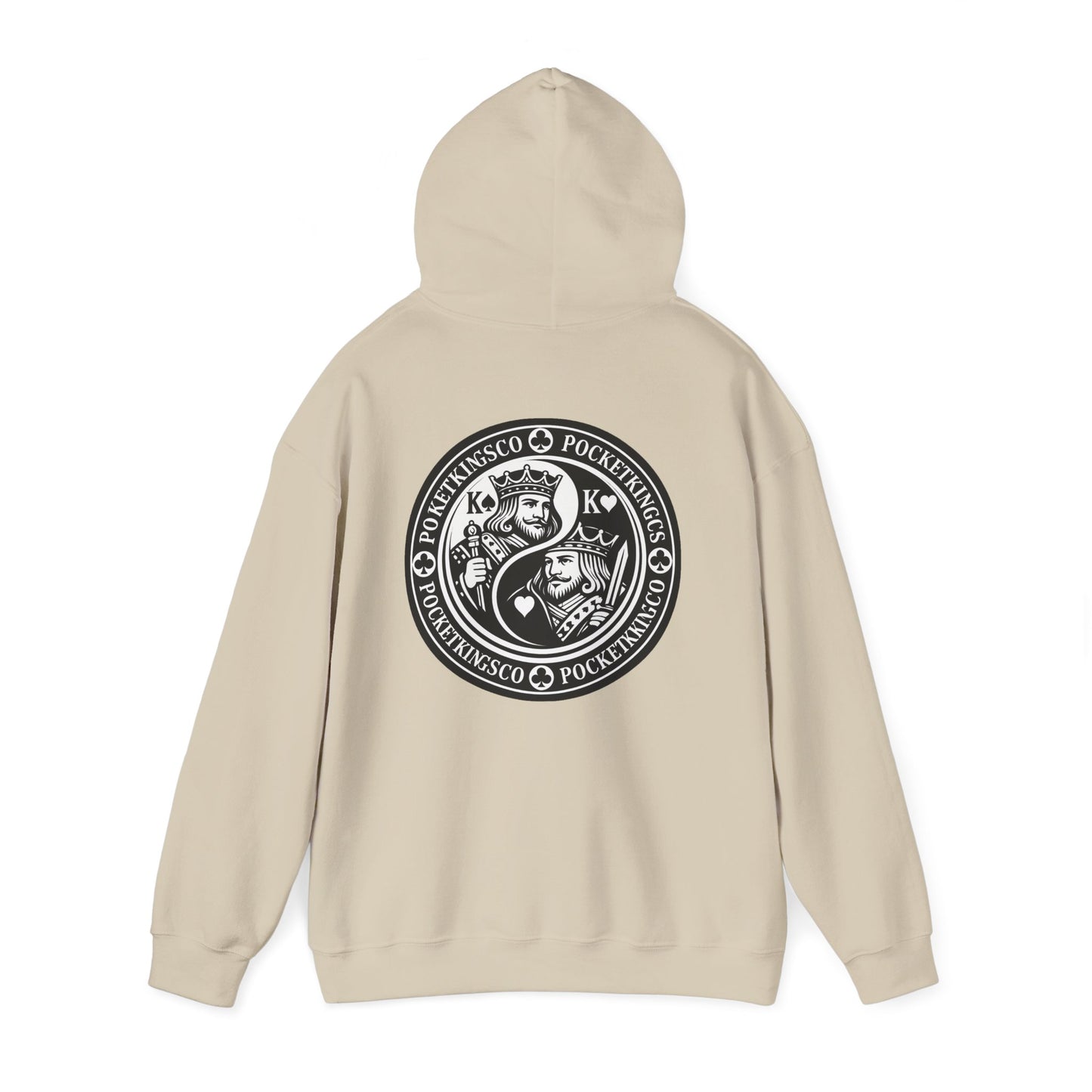 PocketKingsCo Yin-Yang Kings Hoodie – Poker Balance Edition