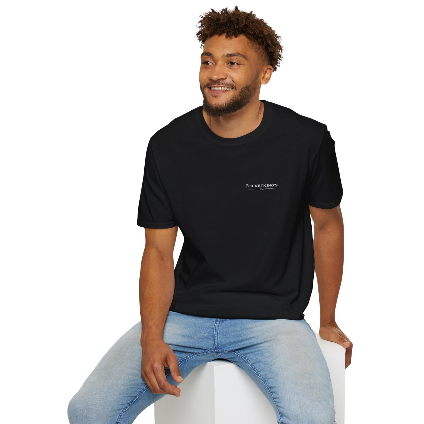 PocketKingsCo Classic Logo T-Shirt – Minimal Poker Lifestyle Tee