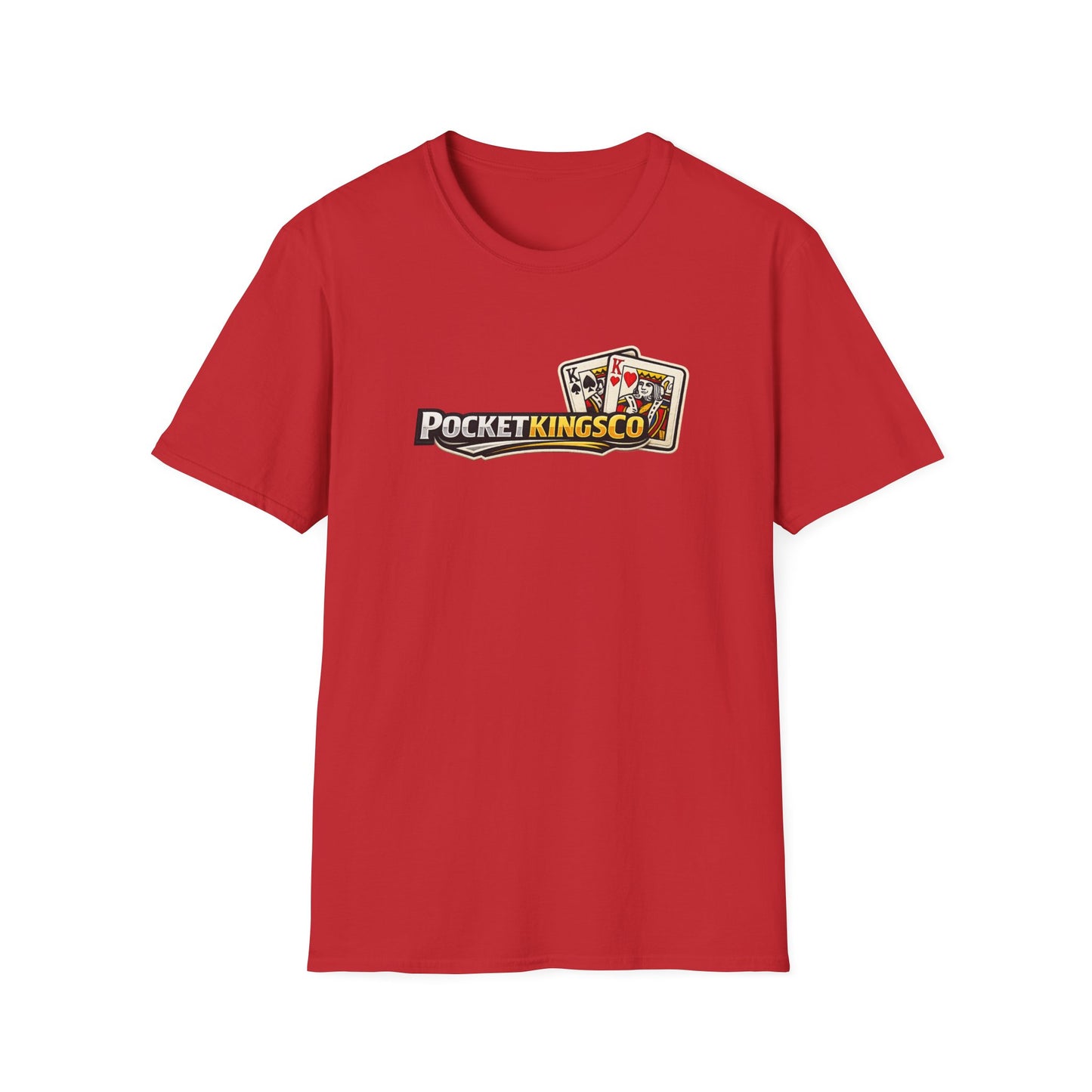 PocketKingsCo Premium Logo T-Shirt – Pocket Kings Poker Tee
