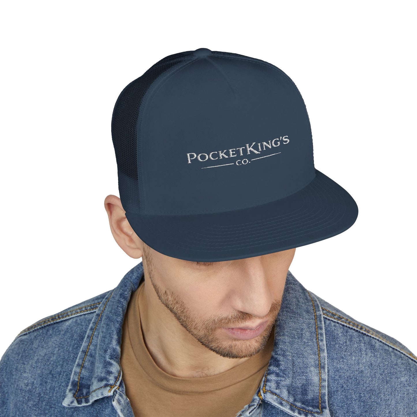 Pocket Kings Classic 5 Mesh Panel Trucker Cap