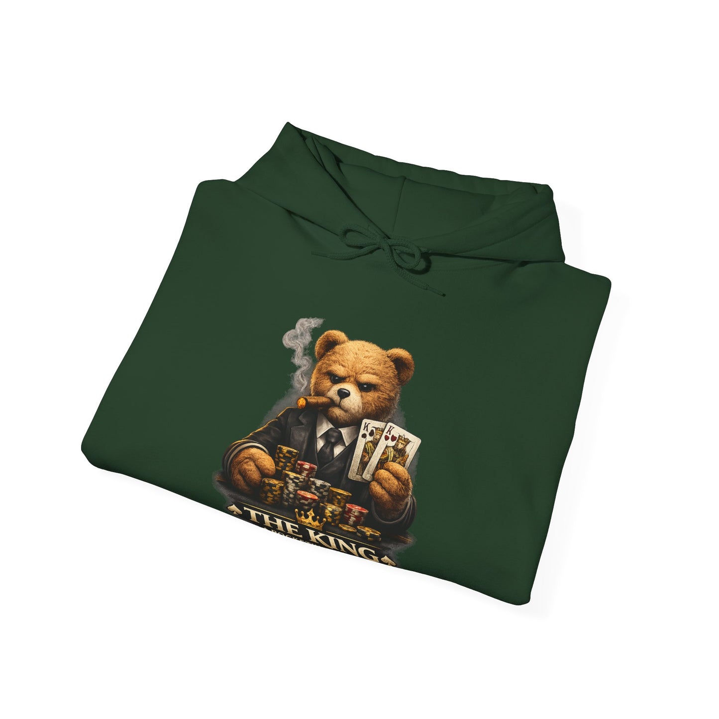 The King Teddy Poker Hoodie – PocketKingsCo