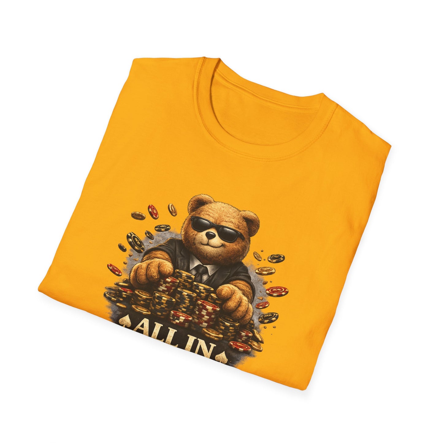 All-In Teddy Poker T-Shirt – PocketKingsCo