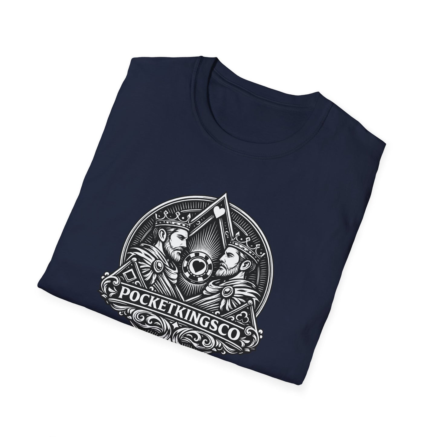 Royal Kings Emblem T-Shirt – PocketKingsCo Premium Poker Tee