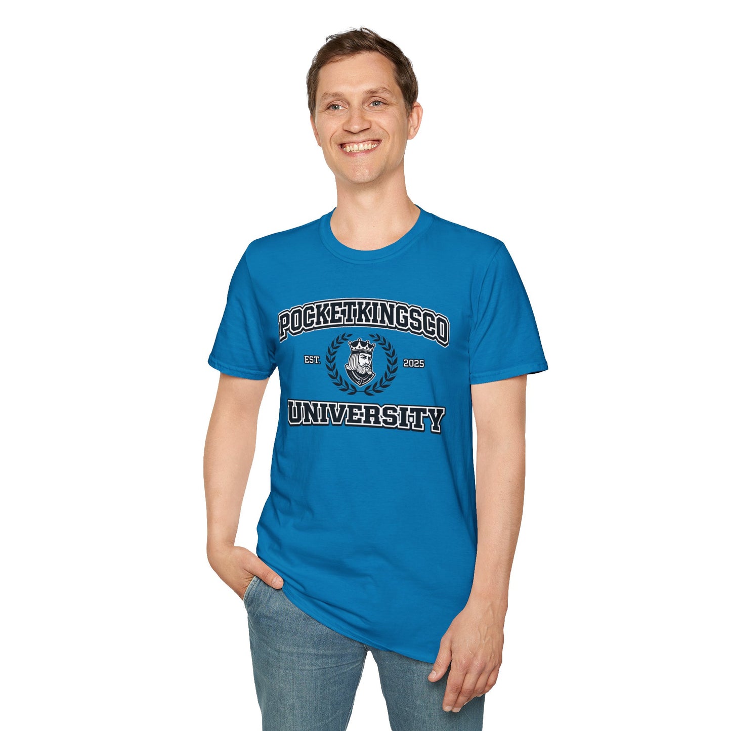 PocketKingsCo University Shirt — Classic College Edition