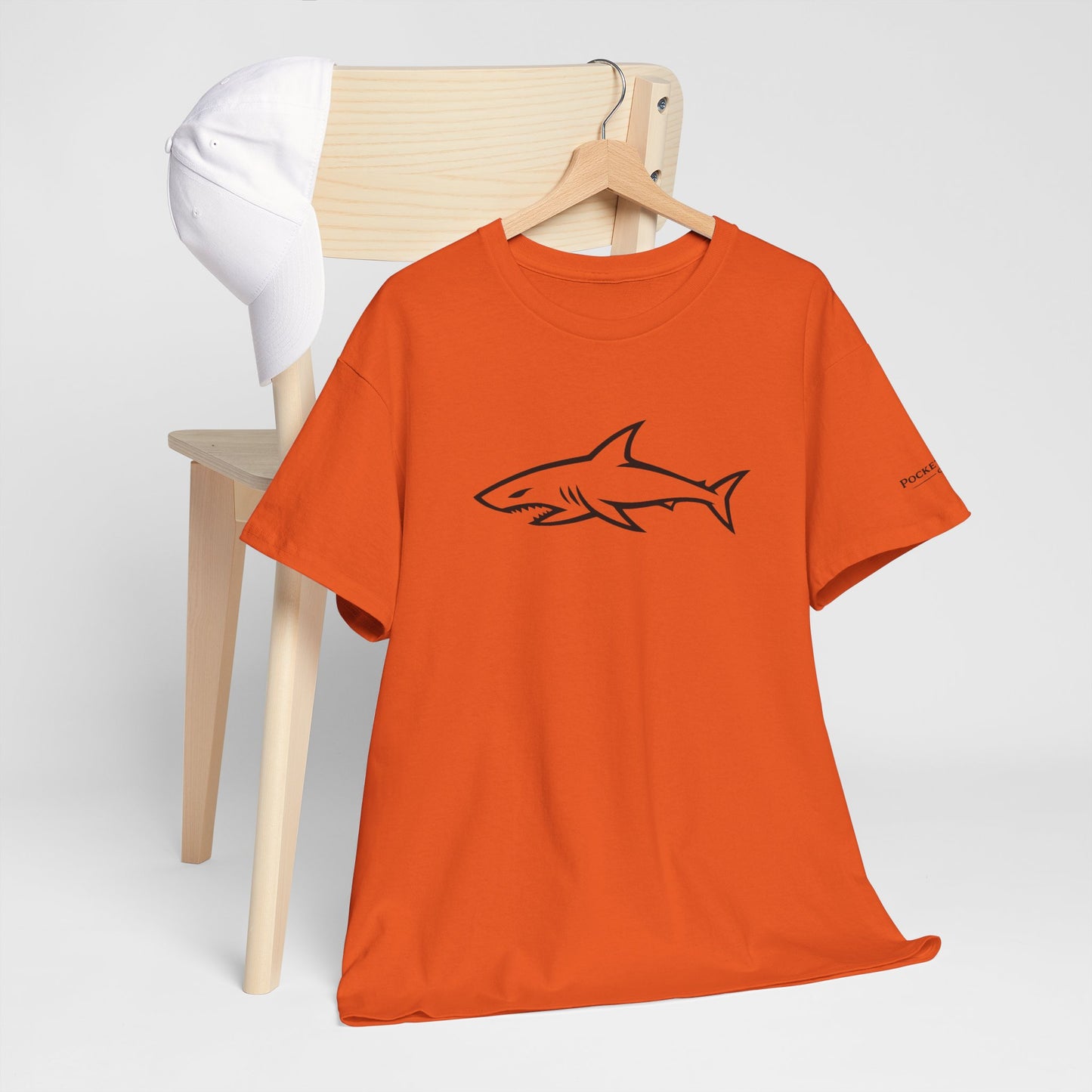 Shark At The Table Shirt — PocketKingsCo Shark Tee