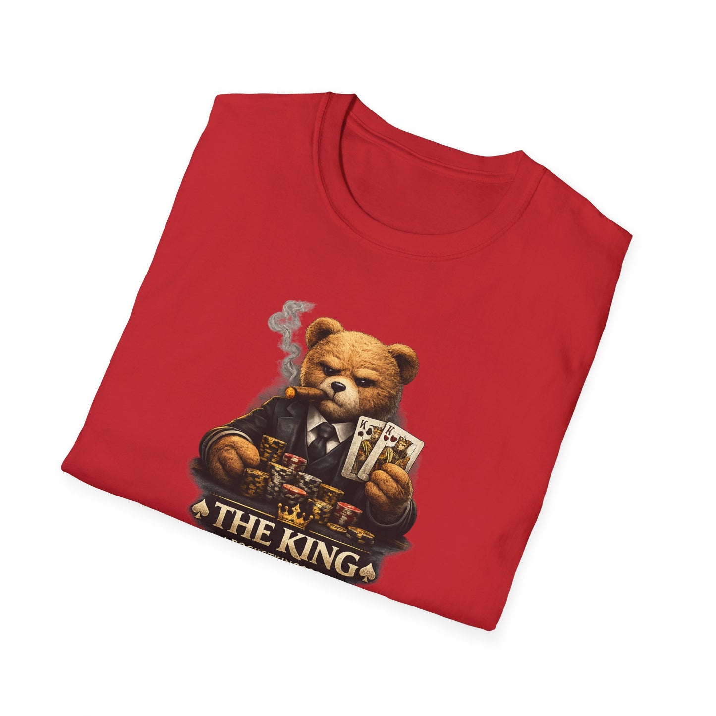 The King Poker Teddy T-Shirt – PocketKingsCo