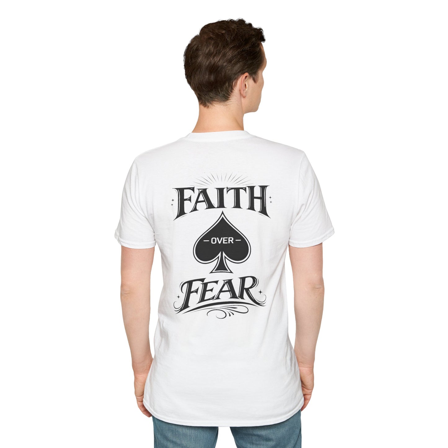 Faith Over Fear– PocketKingsCo Poker Lifestyle T-Shirt