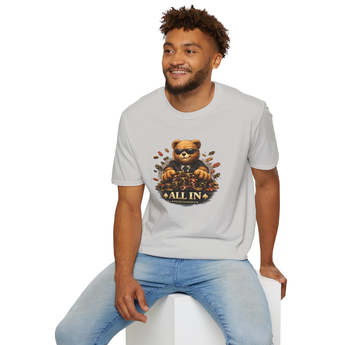All-In Teddy Poker T-Shirt – PocketKingsCo