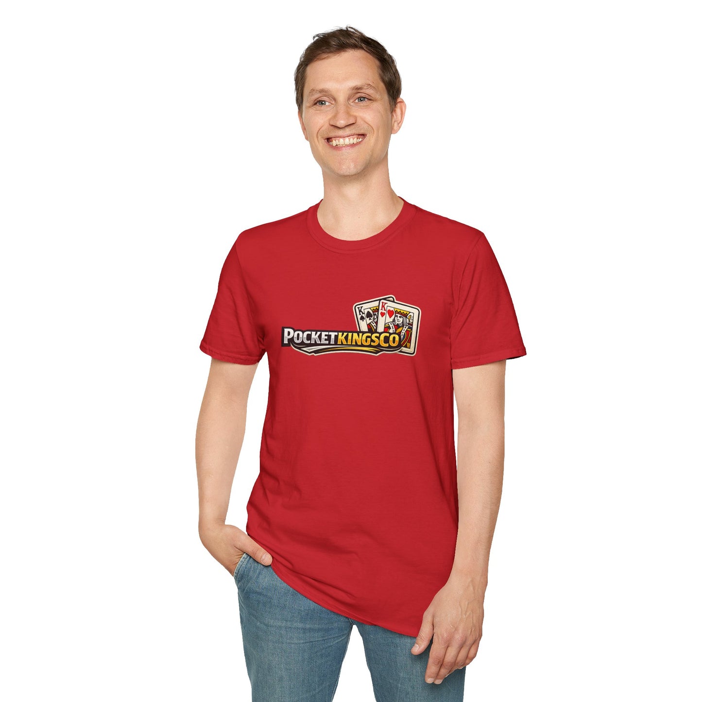PocketKingsCo Premium Logo T-Shirt – Pocket Kings Poker Tee