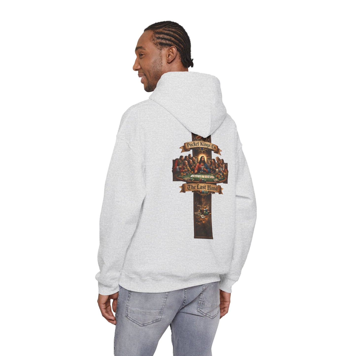 The Last Hand Hoodie – PocketKingsCo Faith Over Fear Edition